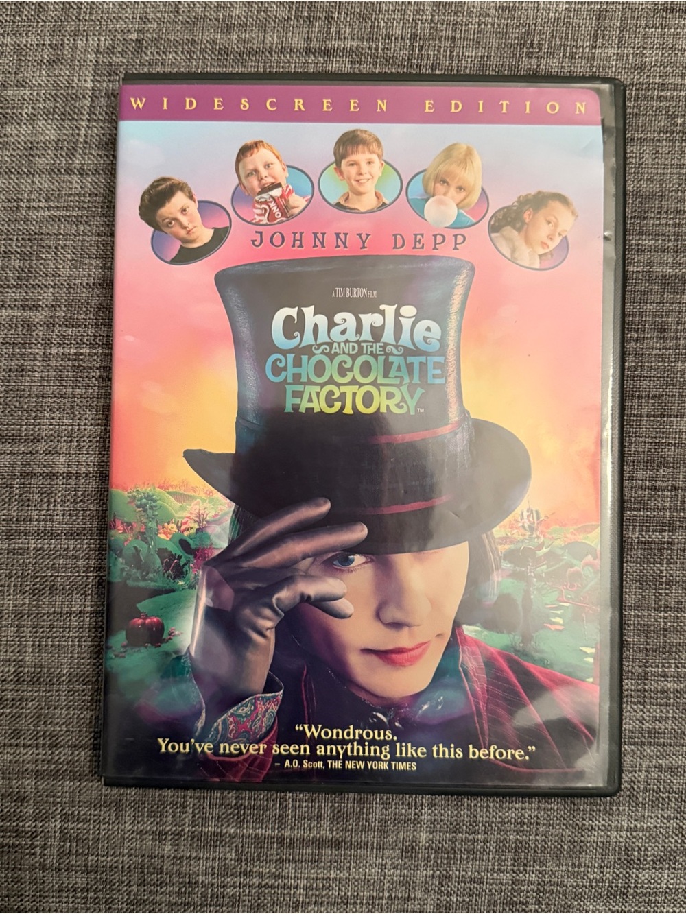 Charlie and the Chocolate Factory Widescreen Edition DVD Johnny Depp